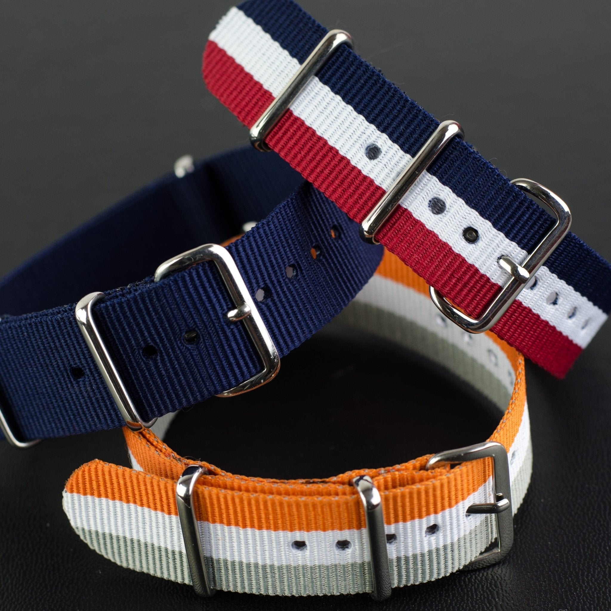 Natoband - Klockarmband av nylon och läder - Natoband.nu