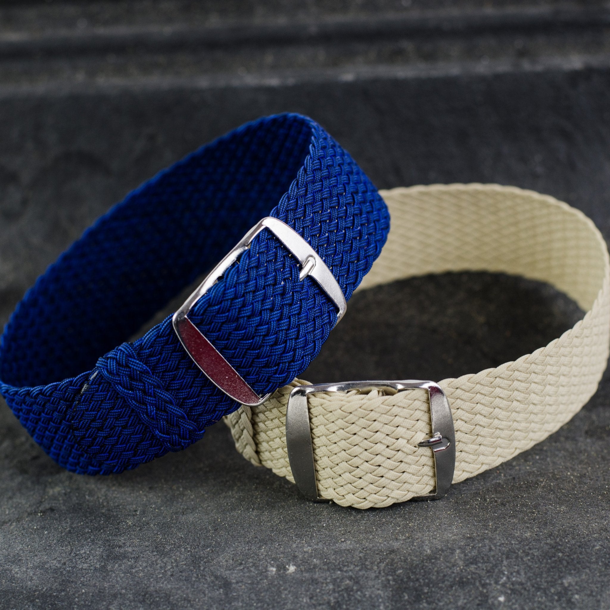 Natoband Perlon - Klockarmband av flätat nylonväv - Natoband.nu