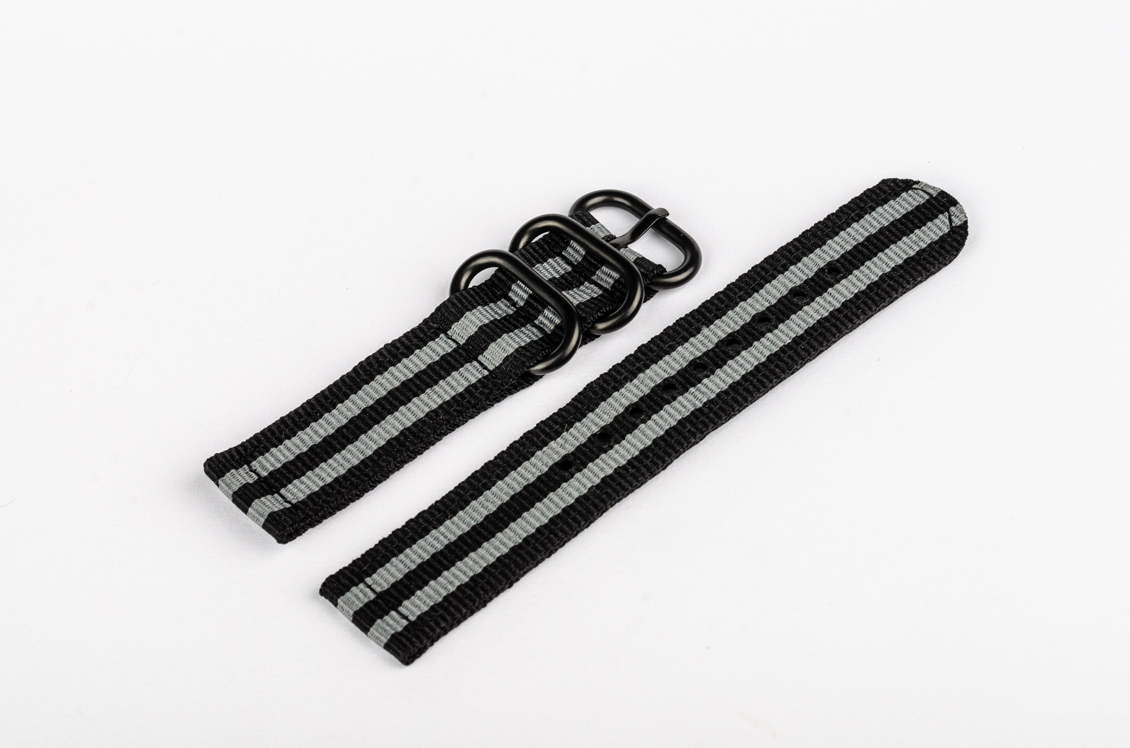 Klockarmband Nylon: Bond med PVD-detaljer