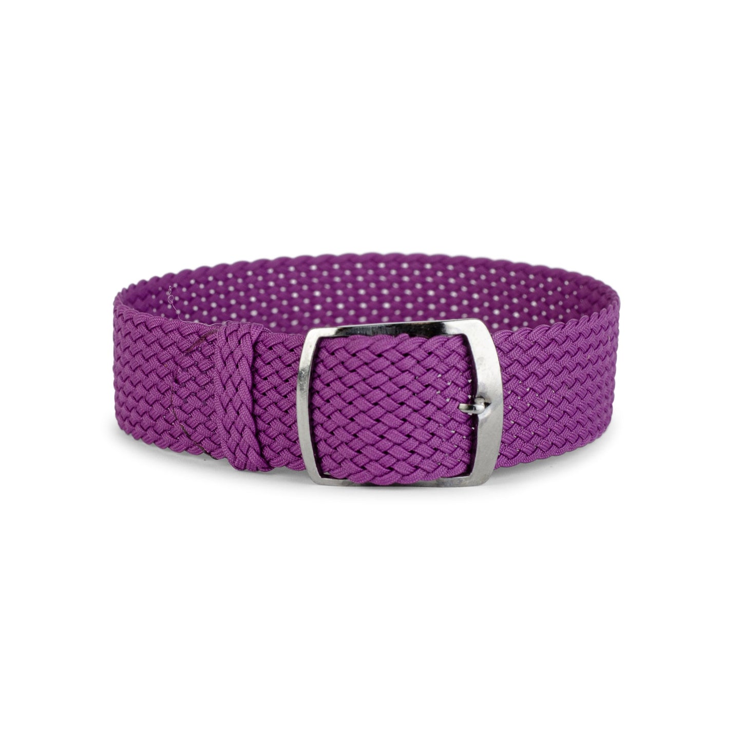 Klockarmband Perlon: Lila - Natoband.nu