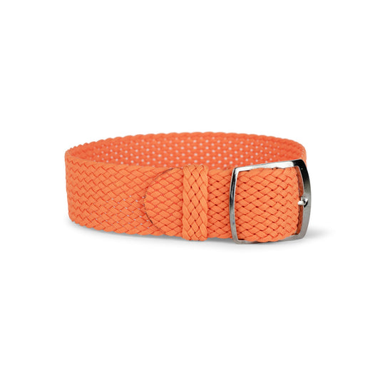 Klockarmband Perlon: Orange - Natoband.nu